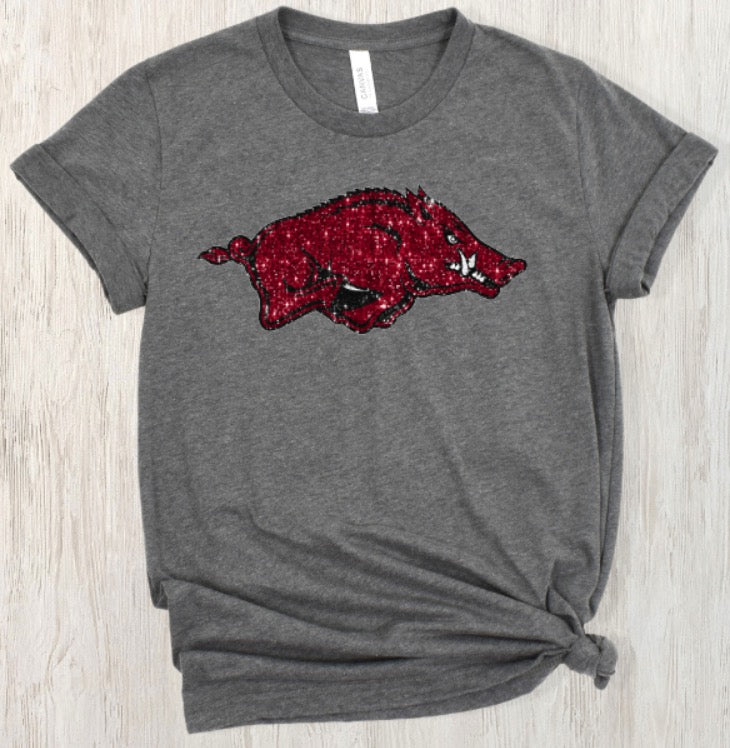 Faux Sequin - Razorback