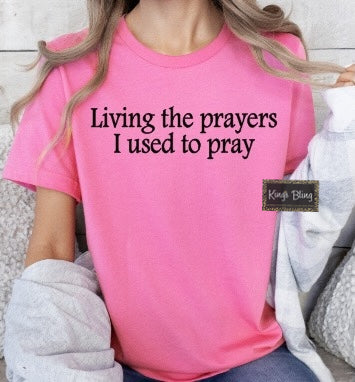 Living the Prayers I Used to Pray