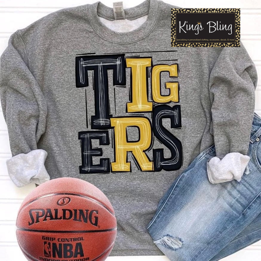 Tigers - Black & Gold