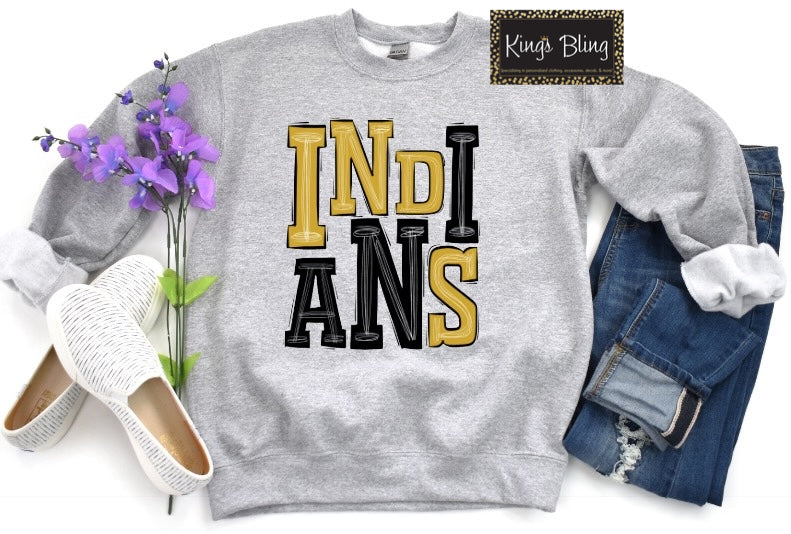 Indians - Black & Gold