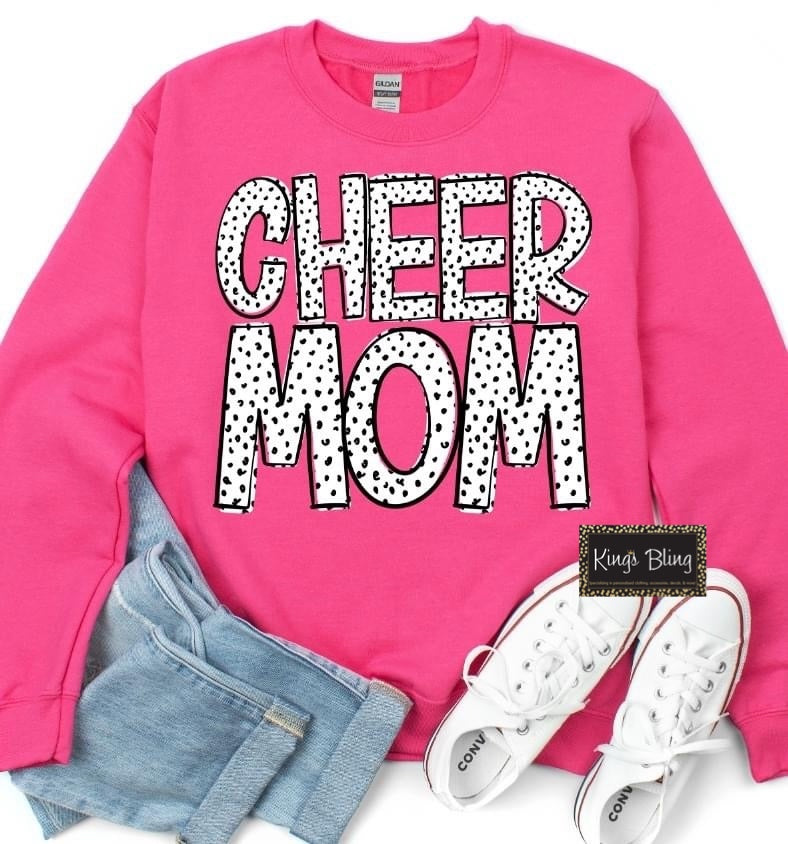 Dotted Cheer Mom