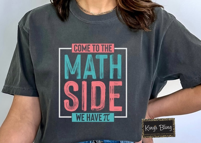 Come to the Math Side - We Have Pi