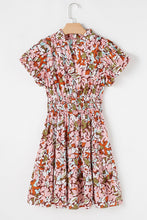 Load image into Gallery viewer, Pink and Orange Floral Dress RTS
