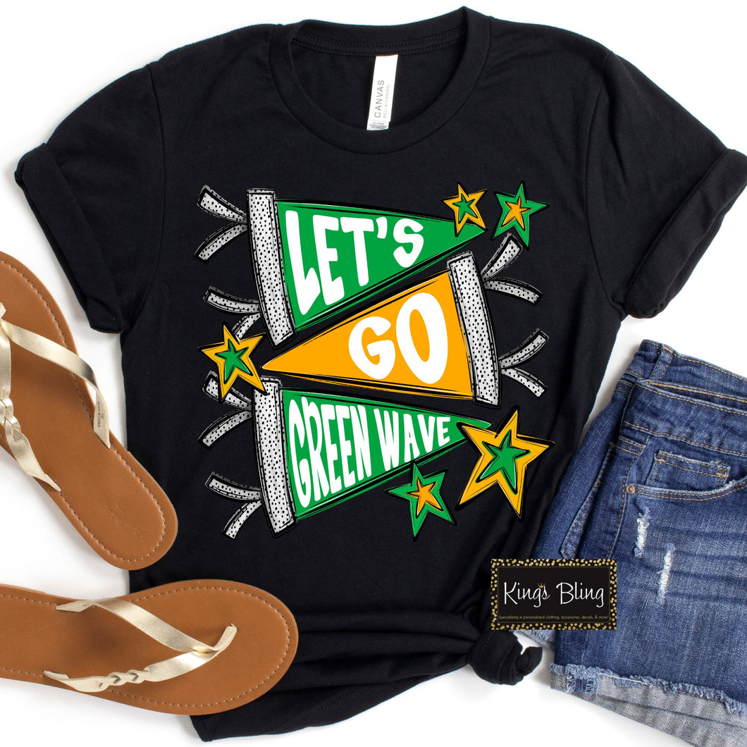 Let's Go Green Wave
