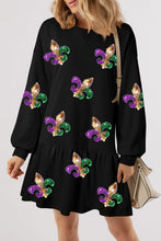 Load image into Gallery viewer, Mardi Gras Dress RTS
