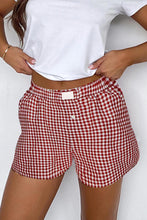 Load image into Gallery viewer, Plaid Gingham Printed High Waist Bottoms RTS
