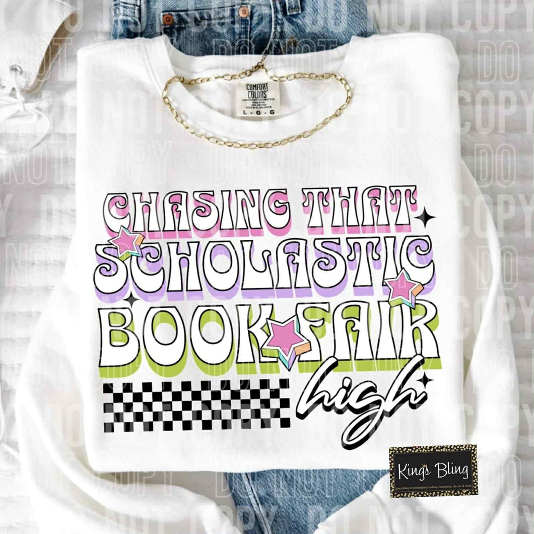 Chasing that Scholastic Book Fair High
