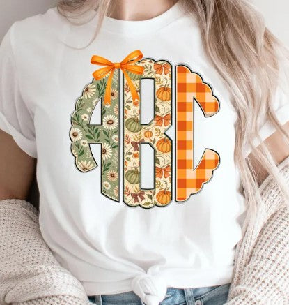 Fall Monogram