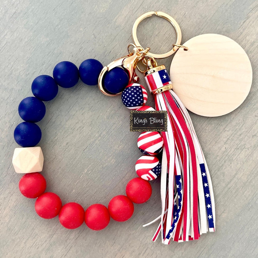 Patriotic Keychain